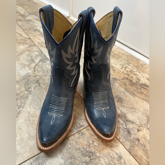 Idyllwind Shoes - Idyllwind Navy Leather Boots